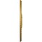Ekena Millwork Bradford Ceiling Medallion (Fits Canopies up to 6 5/8"), Hand-Painted Pharaohs Gold, 32 5/8"OD x 2"P CM32BRPGS - alternate 4